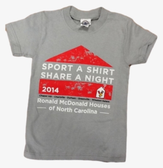 Sport A Shirt, Share A Night For $10, You Get A Shirt - Active Shirt #4542513