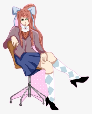 Monika Ddlc Png #4543034