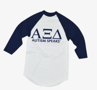 Alpha Xi Delta Autismspeaks Quatersleeve - Alpha Xi Delta Autism Speaks Apparel #4543468