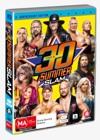 30 Years Of Summerslam - Wwe - Summerslam 2016 Dvd #4543954