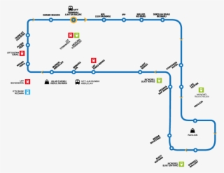 Blue Line Bus Kuala Lumpur #4544268