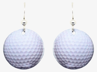 Golf Ball - Earrings #4545822