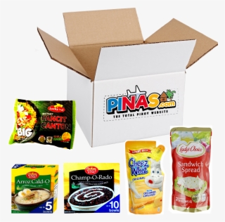 Regalo Pa Abroad Box - White King Champ-o-rado / Chocolate Rice Porridge Mix #4546155