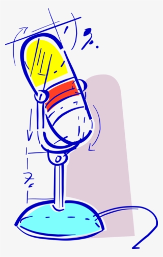Vector Illustration Of Acoustic To Electric Transducer - Illustration #4547680