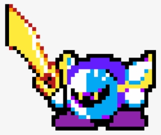 Meta Knight - Meta Knight Pixel Art Minecraft #4547928
