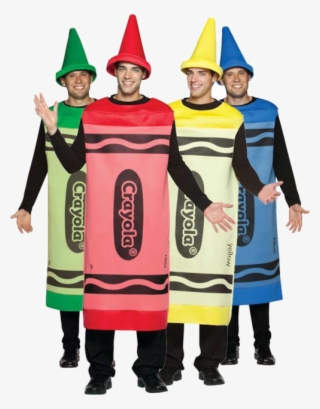 How To Kill The Halloween Group Costume - Crayola Red Crayon Adult Costume #4548518