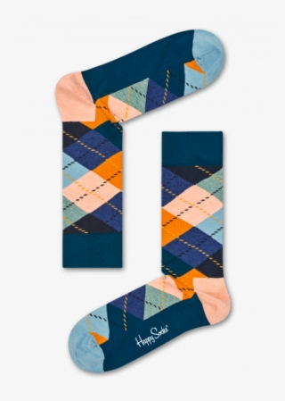Happy Socks Argyle Diamond Pattern Blue Multi - Happy Socks Ary01 2004 #4548716