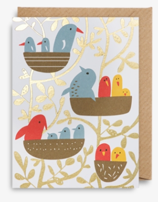 Bird Family Mini Card - Wild Things #4549027