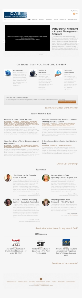 Dynamic Advisory Solutions Competitors, Revenue And - Document #4549718