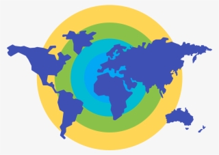 Name - Polygonal World Map Png #4550866