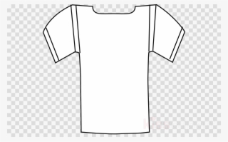Football Jersey Outline Clipart T-shirt Jersey Clip - Clip Art #4552767
