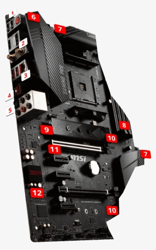 Bios Flashback Button - Msi B450 Gaming Pro Carbon Ac #4552904