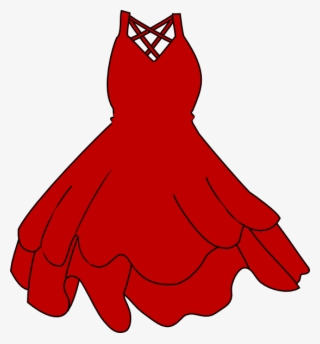 Black Dress Clip Art #4552906