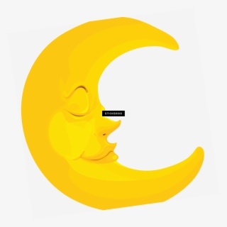 Moon Crescent - Moon Clipart Png #4553694