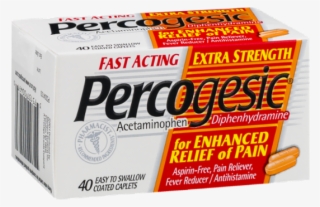 Percogesic Extra Strength Caplets: 60 Count #4554046