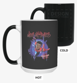 Man Spiderverse Miles Morales Splat Color Changing - Mug #4554778