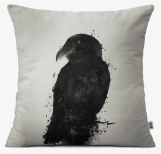 Dailyobjects The Raven 16" Cushion Cover Buy Online - Nicklas Gustafsson Raven Art #4554906