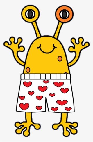 Alien Lover Panda Free Images Info - Aliens Love Underpants Characters #4554912