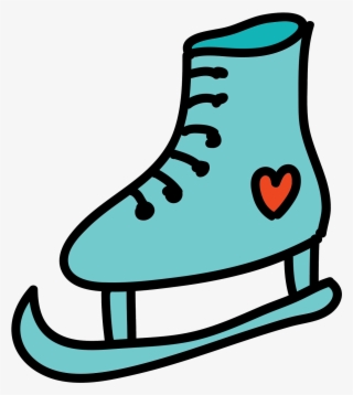 Ice Skate Icon - Animated Cartoon #4555522