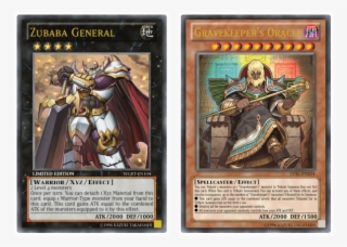 Zubaba General Is A Rank 4 Xyz Monster That Works Very #4555643