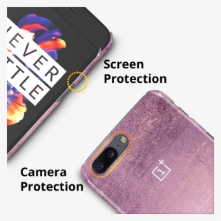 Mauve Marble Texture Cover Case For Oneplus - Gearbest Luanke Carbon Fiber Soft Case Cover #4556341