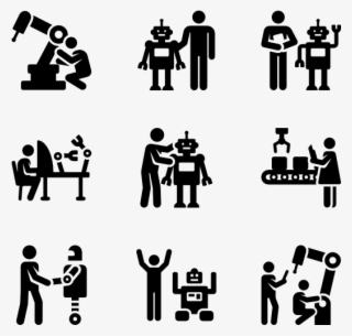 Robotics - Silhouette #4557188