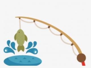 Fishing Rod Clipart Transparent Background - Fishing Rod Clip Art #4558041