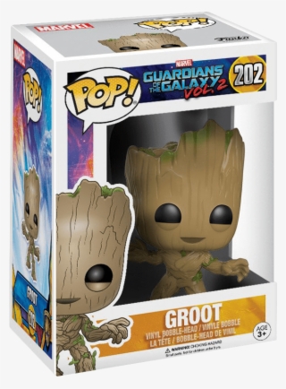 Funko Pop Marvel Guardians Of The Galaxy Vol 2 Groot - Pop Groot #4558462