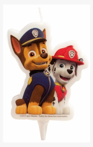 Candle Paw Patrol - New Paw Patrol Cake Candle #4560047