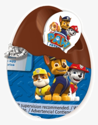 Paw Patrol Chocolate Eggs - Chocolate Egg Paw Patrol #4560069