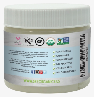 Usda Organic Extra Virgin Coconut Oil-4 - Cosmetics #4560446