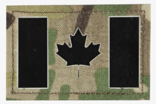 3" X 2" Custom Cordura Flag - Maple Leaf #4560774