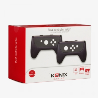 Supports Mannettes Joy-con Nintendo Switch - Accessory Set Nintendo Switch Konix Ergonomic Pad X2 #4561859