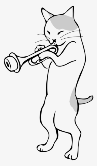 Trumpet Cat #4562296