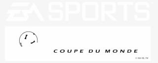 Ea Sports Logo Black And White - Circle #4562997