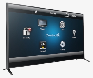 Sony Television Png - Control4 Ipad #4565046