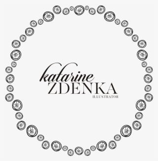 Hand Painted Creative Deformation Border Vector - Corrugated Circle #4565173