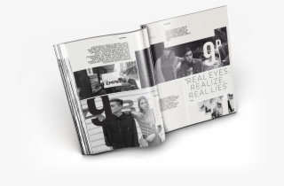 Experimented With The Use Of Blank Space And Layering - Newsprint #4565723