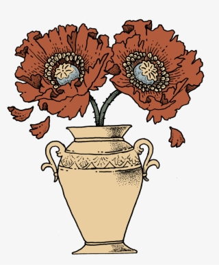 Burial Poppies Death Urn - Burial #4566572