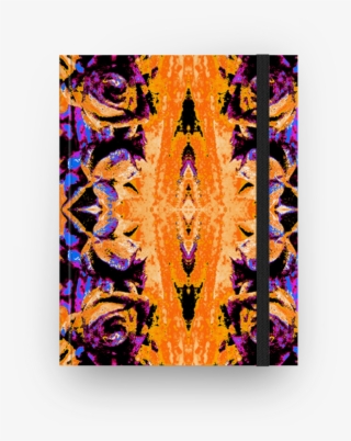 Caderno Dead Flowers Iii In Yellow & Purple De Aracy - Motif #4566813