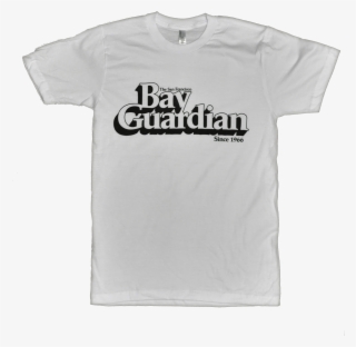 Retro Guardian Logo White Tee - Melanin Shirt #4568353