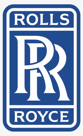 Logo Rolls-royce - White Rolls Royce Logo #4568355