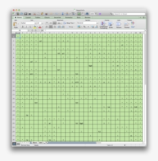 I Picked A Handful Of Symbols To Represent Game Objects, - Office 2011 #4568549