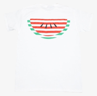 Stripe White Tee - Active Shirt #4569018