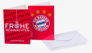 Card-set Merry Christmas/logo - Bayern Munich #4569815