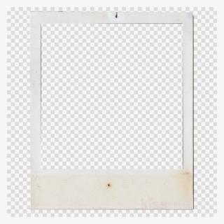 Polaroid Frame Clipart Instant Camera Picture Frames - Floral Frame Png Hd Black And White #4569984