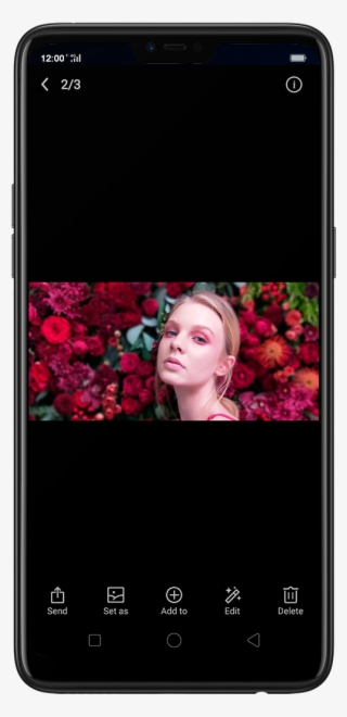 Open The Photos App And View The Photo On A Full Screen, - Smartphone #4570134