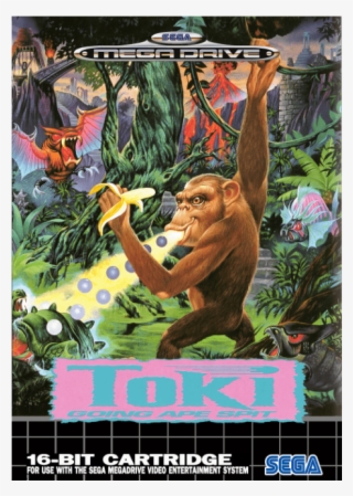 Toki Going Ape Spit Mega Drive #4570261