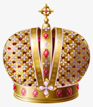 King Crown Transparent Png Image Free Download Searchpng - Crown On Red Pillow #4570311