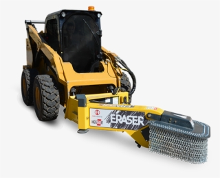 Eraser Skid Steer Stump Grinder Photo - Bulldozer #4573114